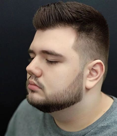 fat guy haircut|44 Cool Hairstyles For Fat Guys 2024 (Practically Useful)